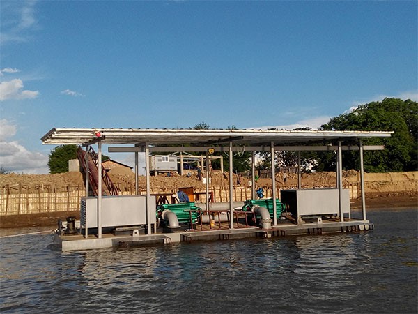 Myanmar (Irrawaddy River) Floating Boat Pump Station Project