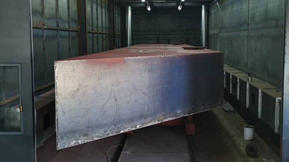 What are the anti-corrosion measures for water intake floating boats (floating boat pump stations)?